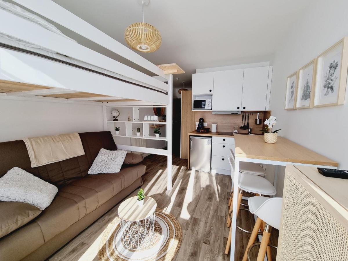 Pivoine -12 Min Des Parcs Walt Disney-Arrivee Autonome-Wifi&Parking Gratuit Montévrain Esterno foto